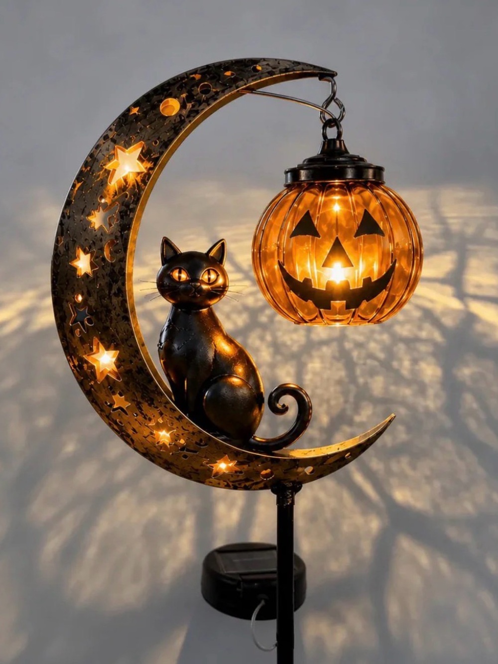 Halloween Solar Garden Stake; NIP - Picture 6 of 6